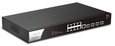 Switch L2+ 8 ports 2,5 Gbe PoE + 4 SFP+ 400W