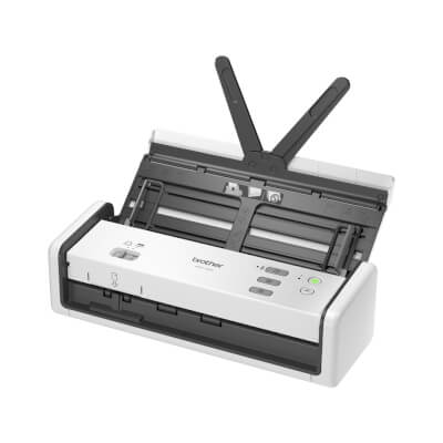 Scanner fixe compact à défilement recto verso
