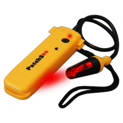 Injecteur de lumière rouge pour câbles Patchsee
