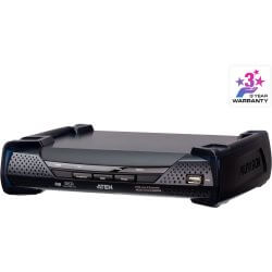 Récepteur console KVM DVI-D Dual Link USB IP PoE