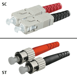 Jarretière OM3 SC/UPC ST/UPC Duplex Classic 5m
