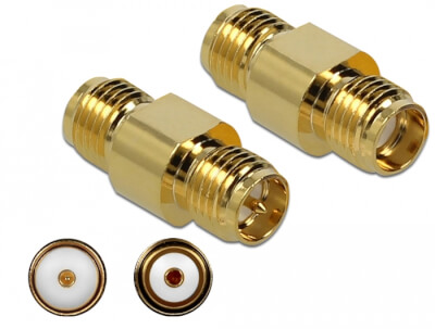 Adaptateur RP-SMA femelle > SMA femelle