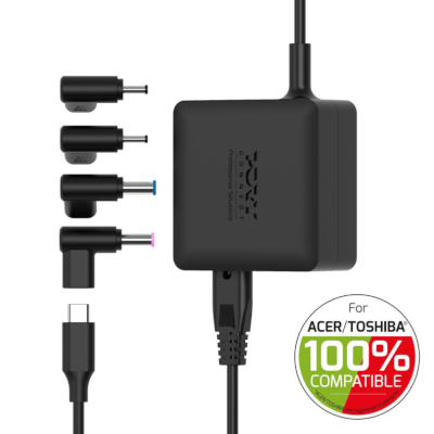 Alim notebook Acer/Toshiba 65W GaN2 USB + Plug