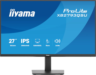 Moniteur 27" Ultra mince IPS quad HD HP pivot