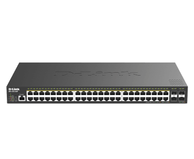 Switch Smart+ 48 Port Giga PoE at 375W + 4 SFP+