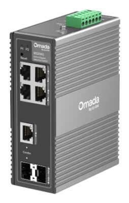 Switch indus Easy Man. Omada 4Giga + 1SFP + 1combo