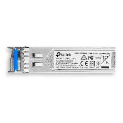 Module SFP Mono simplex LC WDM 1310TX/1550RX 10km