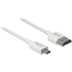 Câble vidéo Premium HDMI - Micro-D HDMI 3D 4K 2m
