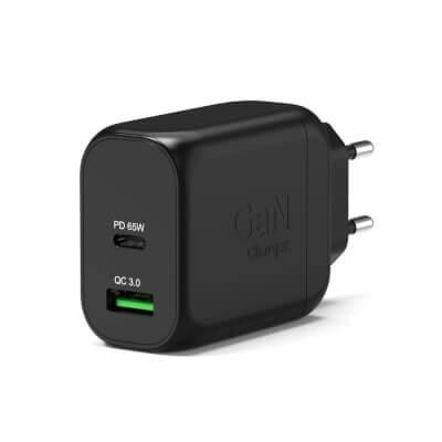Alimentation USB A&C GaN2 PD 65W avec câble 2m