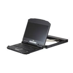 Console KVM rackable TFT 18,5" USB HDMI DVI VGA