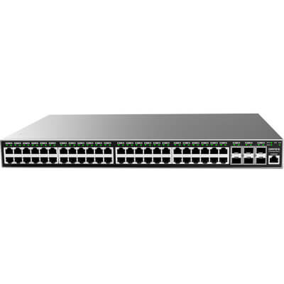 Switch L3 48 Giga 6x SFP+ optional redundant PSU