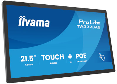 Ecran tactile 22'' VA PCAP full HD Android HP
