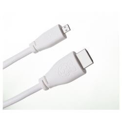 Câble officiel Raspberry Micro HDMI / HDMI  2m