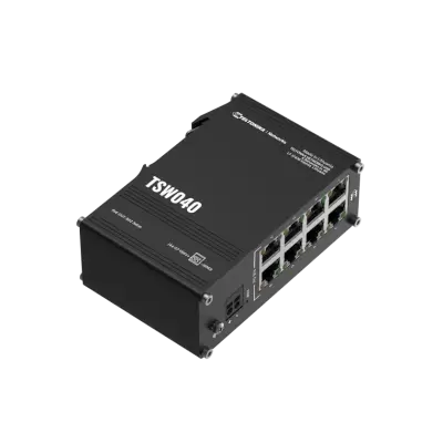 Switch indus 8 ports 100Mbt PoE 30W IP30 -40/+75°C