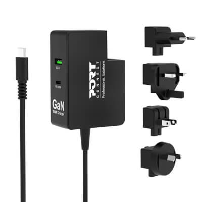Alim  USB GaN 1 USB A + 2 USB C 100W vers. Travel
