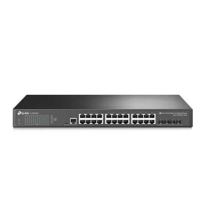 Switch Jet Stream 19" L2+ 24 ports Giga + 4 SFP+