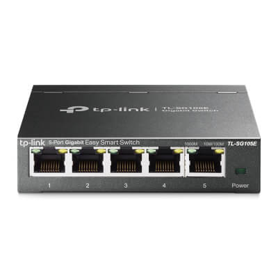 Switch 5 ports Gigabit Easy Smart