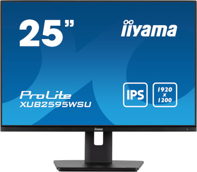Moniteur IPS 25" WUXGA VGA HDMI DP pivot USB