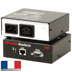 ePowerSwitch prise pilotée IP 1 sortie IEC 10A