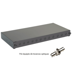 Tiroir optique 19" 4 FO 4 ST/ST simplex multimode