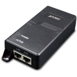 Injecteur PoE+ Giga 802.3at 30W alim interne