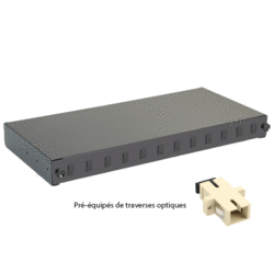 Tiroir optique 19" 6 FO 6 SC/SC simplex multimode