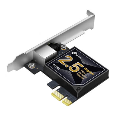 Carte réseau PCI Express 2.1  1x2,5 Giga RJ45