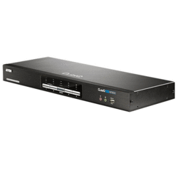 Switch KVM desktop 4 ports dual DVI USB audio