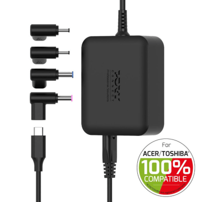 Alim notebook Acer/Toshiba 100W GaN2 USB + Plug