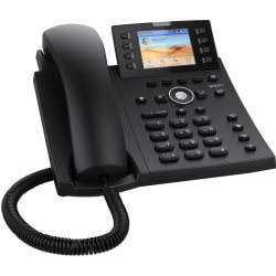 Téléphone SIP Snom D335 4 comptes noir USB