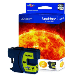 Cartouche d'encre LC980Y jaune