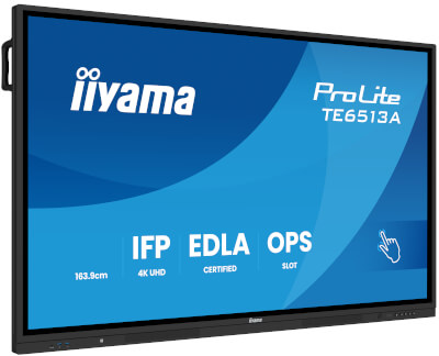 Ecran 65'' tactil interactif IPS 4K UHD HP Android