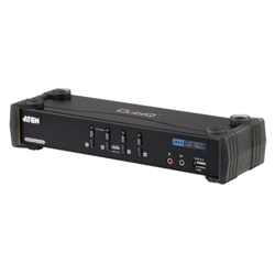 Switch KVM desktop 4 voies DVI USB audio