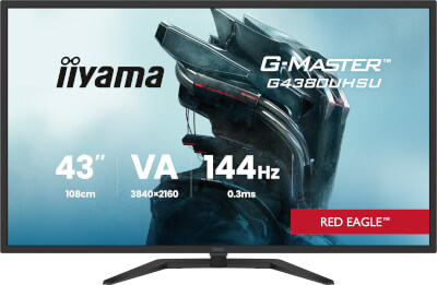 Moniteur 43'' G-Master Red Eagle 4K à 144Hz HP