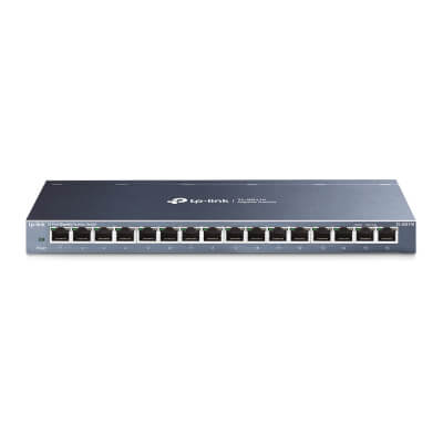 Switch 16 ports Giga métallique