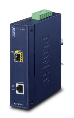 Transceiver Indus 1xRJ45 Giga / 1xSFP