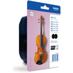 Blister de 2 cartouches d'encre noire  LC127XLBK