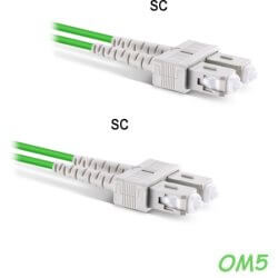 Jarretière OM5 SC/UPC SC/UPC Duplex Primacy 10m
