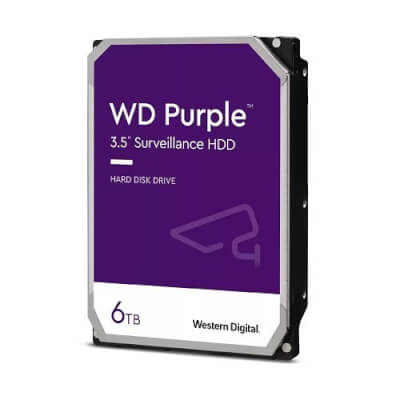 HDD WD Purple Vidéo Surveillance 6Tb