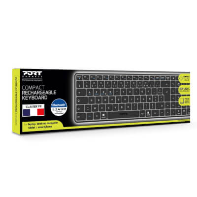 Clavier Bluetooth rechargeable compact Pro