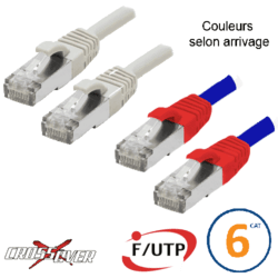 Cordon RJ45 croisé Cat 6 F/UTP Primacy 5m beige