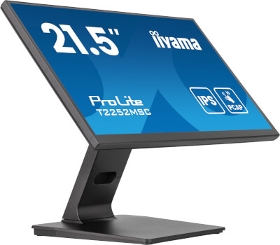 Moniteur 21,5" Tactile PCAP IPS Full HD HP multip.