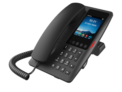 Téléphone SIP H6W-Hotel 2 comptes SIP noir