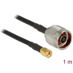 Câble antenne N M > RP-SMA M 1m CFD200 low loss