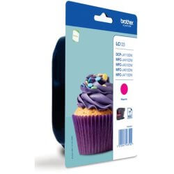Cartouche d'encre blister magenta LC123M