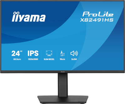 Moniteur 24" ultra mince IPS Full HD 1ms HP pivot