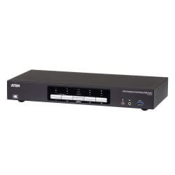 Switch KVM Desktop 4 ports Dual DisplayPort USB3.0