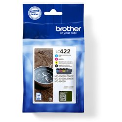 Pack de 4 cartouches d'encre blister LC422VAL