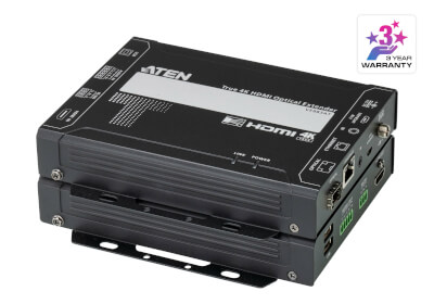 Vidéo extender optique HDMI 4K jusqu'à 300m