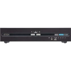 KVM switch 2 ports USB 4K Dual DVI Card Reader